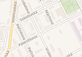 Vrobelova v obci Kroměříž - mapa ulice