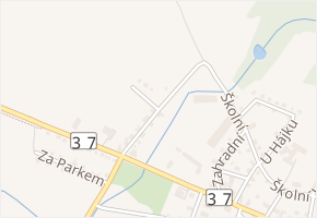 Drahotín v obci Krucemburk - mapa ulice