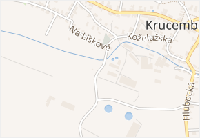 Koželužská v obci Krucemburk - mapa ulice