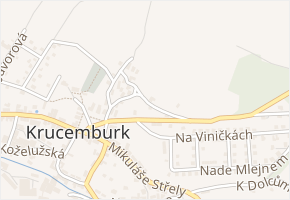 Na Kopci v obci Krucemburk - mapa ulice