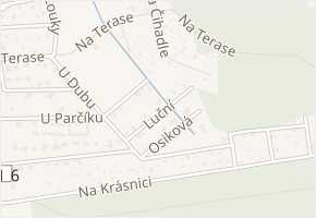 Luční v obci Kunice - mapa ulice