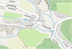 U Žežulárny v obci Kunice - mapa ulice