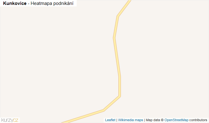 Mapa Kunkovice - Firmy v obci.