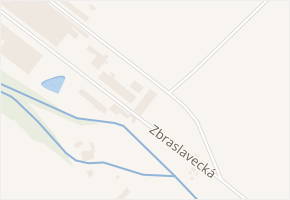 Zbraslavecká v obci Kunštát - mapa ulice