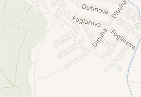 Tleskačova v obci Kuřim - mapa ulice