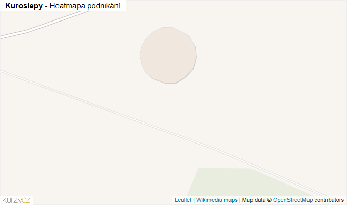 Mapa Kuroslepy - Firmy v obci.