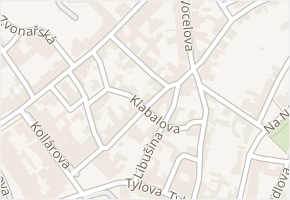 Andělská v obci Kutná Hora - mapa ulice