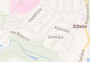 Buzulucká v obci Kutná Hora - mapa ulice