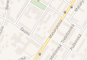 Čelakovského v obci Kutná Hora - mapa ulice