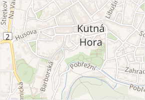 Dačického náměstí v obci Kutná Hora - mapa ulice