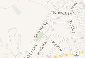 Domažlická v obci Kutná Hora - mapa ulice