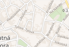Havířská v obci Kutná Hora - mapa ulice