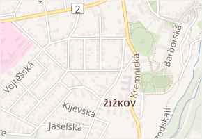 Havlenova v obci Kutná Hora - mapa ulice