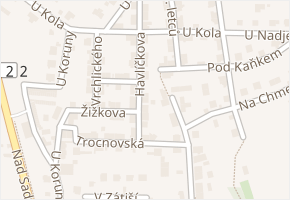 Havlíčkova v obci Kutná Hora - mapa ulice