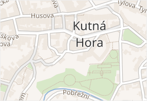 Jakubská v obci Kutná Hora - mapa ulice
