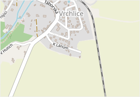 K Lánům v obci Kutná Hora - mapa ulice