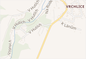 K Poličanům v obci Kutná Hora - mapa ulice