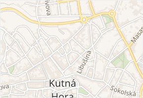 Klabalova v obci Kutná Hora - mapa ulice