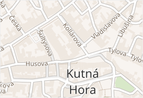 Kollárova v obci Kutná Hora - mapa ulice