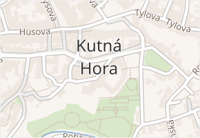 Kutná Hora-Vnitřní Město v obci Kutná Hora - mapa části obce