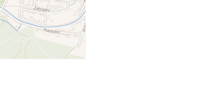 Macháčkovo nábřeží v obci Kutná Hora - mapa ulice