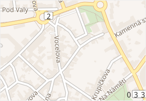Mezibranská v obci Kutná Hora - mapa ulice