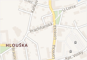 Na Krétě v obci Kutná Hora - mapa ulice
