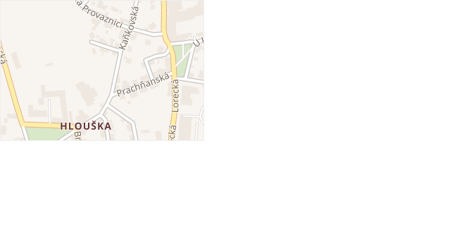 Na Samohelce v obci Kutná Hora - mapa ulice