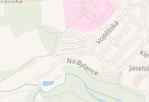 Na Svahu v obci Kutná Hora - mapa ulice