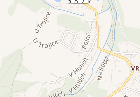 Nad Lesem v obci Kutná Hora - mapa ulice