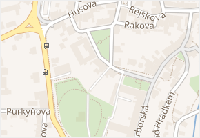 náměstí Národního odboje v obci Kutná Hora - mapa ulice