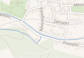 Novomlýnská v obci Kutná Hora - mapa ulice
