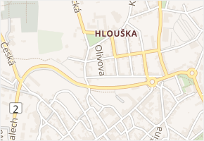 Olivova v obci Kutná Hora - mapa ulice