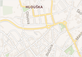 Pod Valy v obci Kutná Hora - mapa ulice