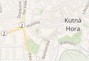Rejskova v obci Kutná Hora - mapa ulice