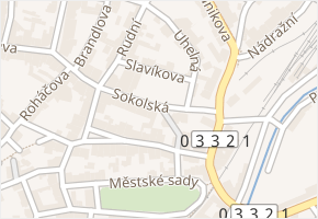 Slavíkova v obci Kutná Hora - mapa ulice