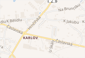 U Kamene v obci Kutná Hora - mapa ulice