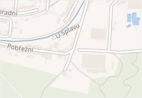 U Splavu v obci Kutná Hora - mapa ulice