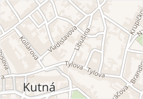 Vladislavova v obci Kutná Hora - mapa ulice