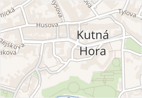 Vysokostelská v obci Kutná Hora - mapa ulice