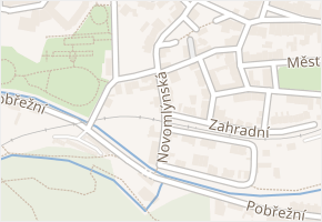 Žižkova brána v obci Kutná Hora - mapa ulice