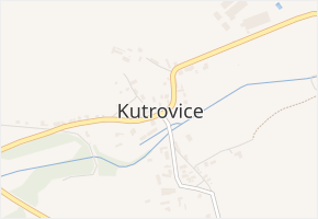 Kutrovice v obci Kutrovice - mapa části obce