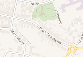 třída Palackého v obci Kyjov - mapa ulice