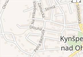 Dlouhá v obci Kynšperk nad Ohří - mapa ulice