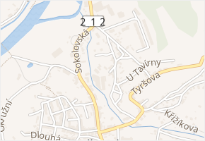 Havířská v obci Kynšperk nad Ohří - mapa ulice
