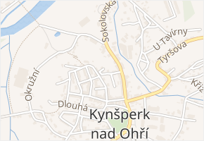 Štěpánská v obci Kynšperk nad Ohří - mapa ulice