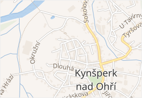 Strmá v obci Kynšperk nad Ohří - mapa ulice