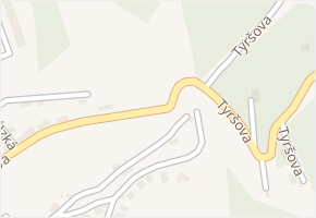 Tyršova v obci Kynšperk nad Ohří - mapa ulice