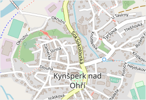 U Finků v obci Kynšperk nad Ohří - mapa ulice