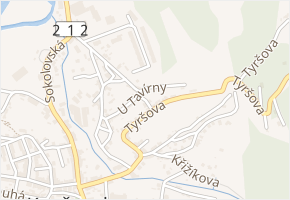 Úzká v obci Kynšperk nad Ohří - mapa ulice
